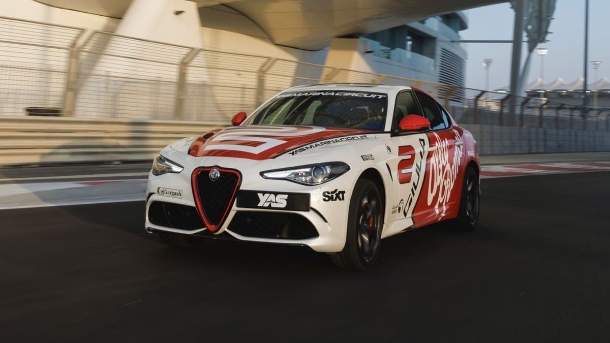 Alfa Romeo Giulia Quadrifoglio Driving Experience at Yas Marina
