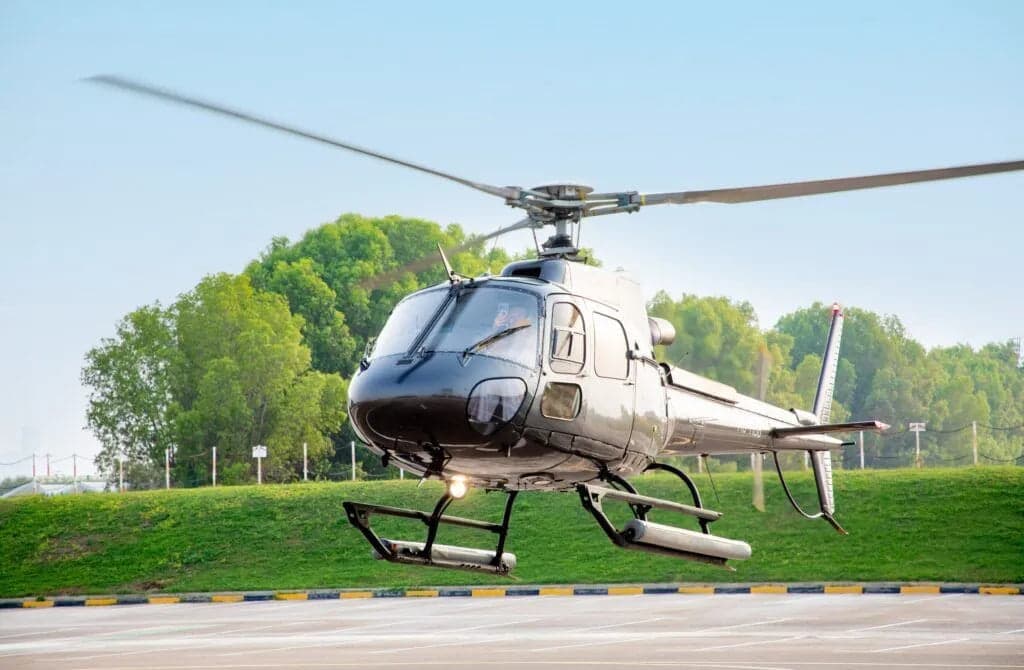 Extended Helicopter Flight Over Dubai Coast and The Palm
