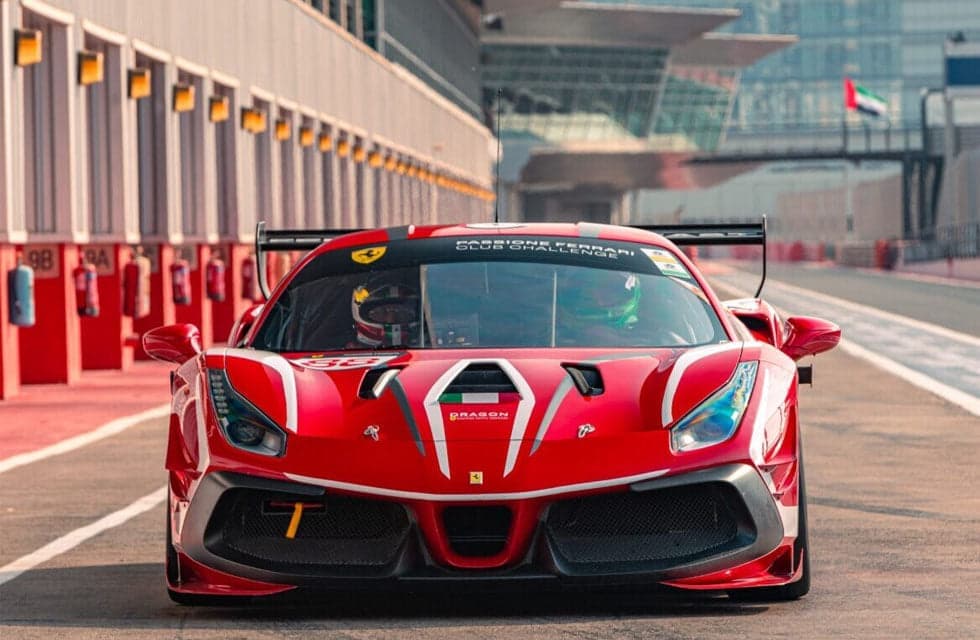 Dubai Autodrome Ferrari 488 GT Driving Experience Gift Box - 6 Laps