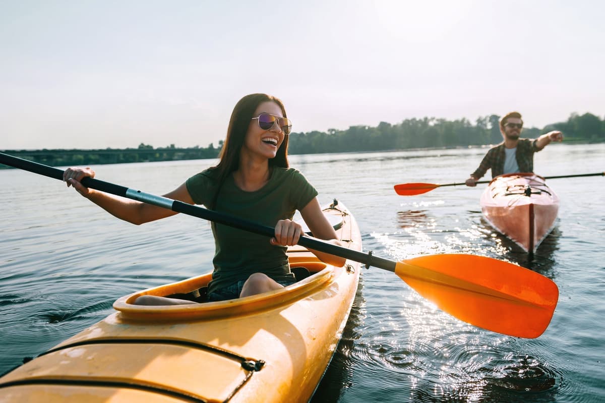 One Hour Single-Seat Kayak Adventure at Palm Jumeirah