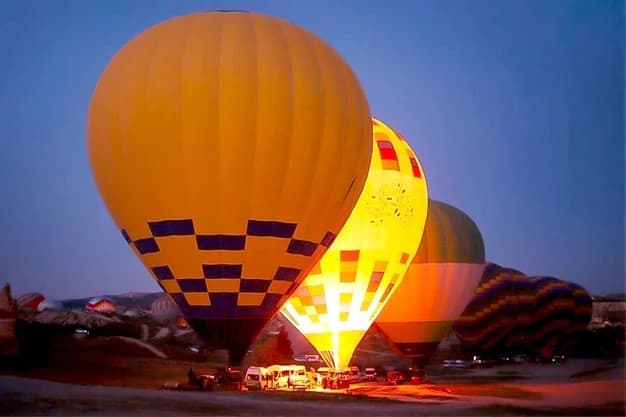 Private Hot Air Balloon Flight Over The Desert - For Up to 18 People