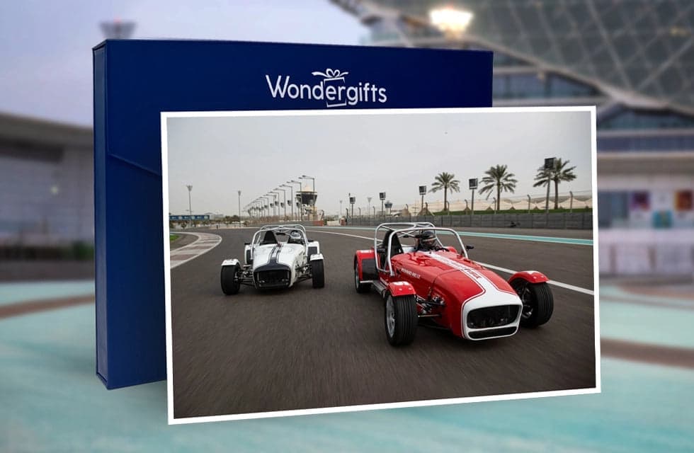 Track Driving Blast in Caterham Seven Gift Box at Yas Marina Circuit