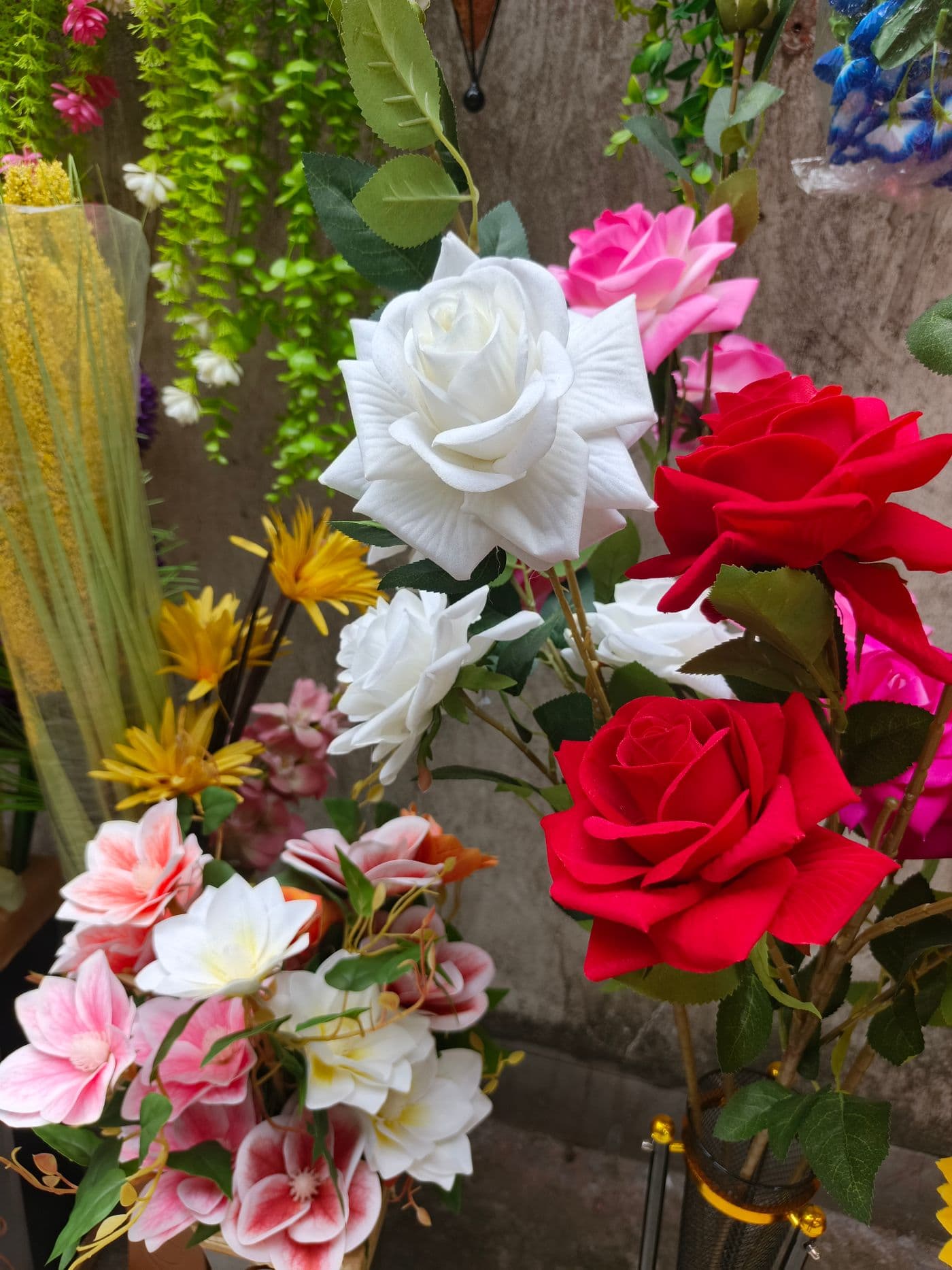 Silk Rose Stems