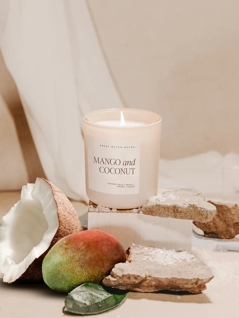 Mango & Coconut Candle