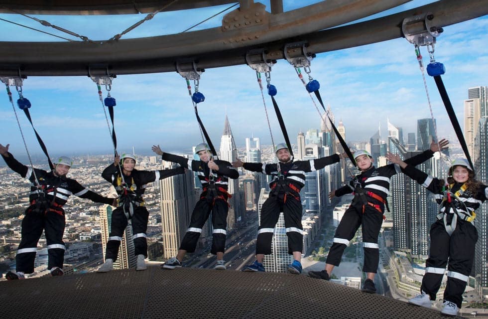 Edge Walk at Sky Views Observatory for One