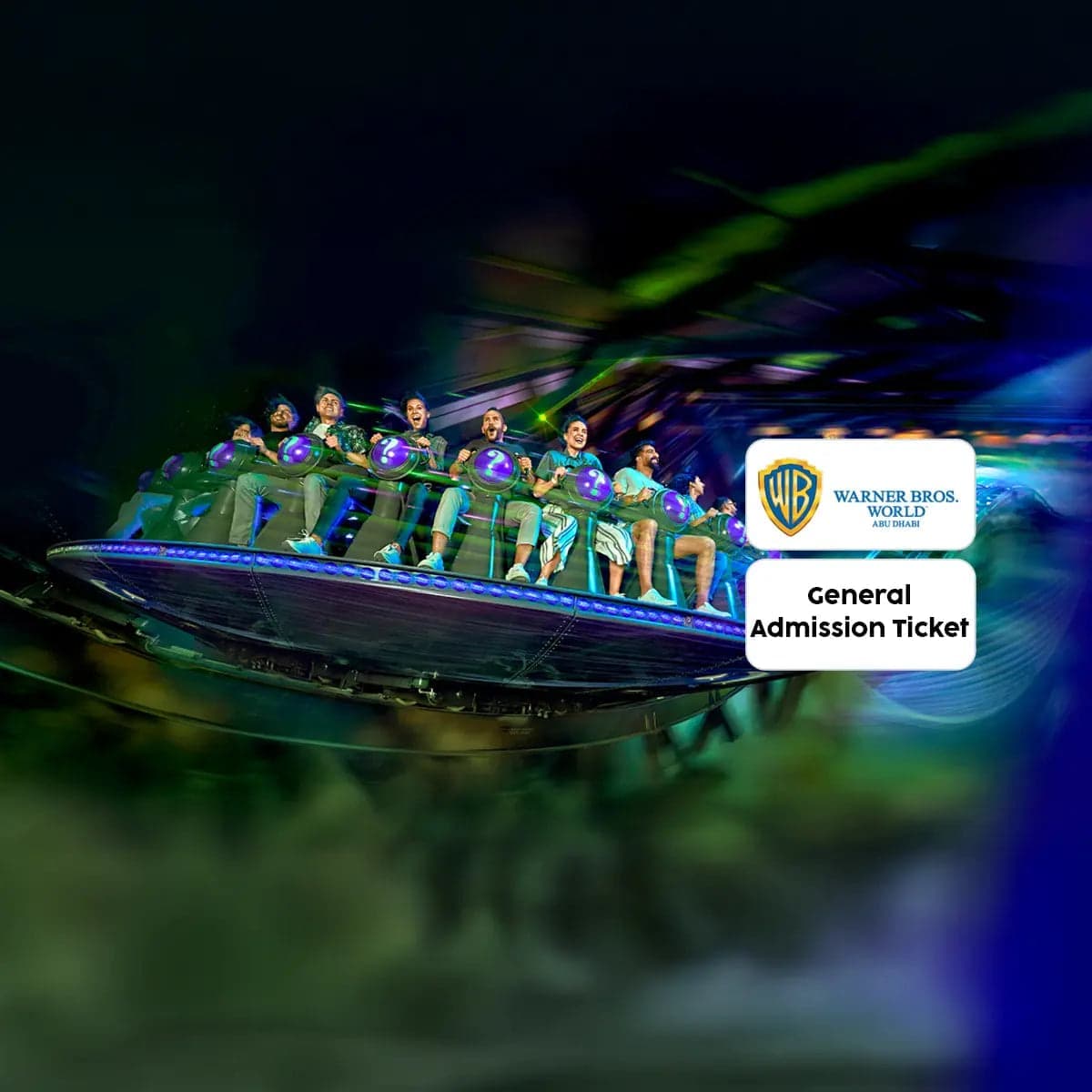 Fun-Filled General Admission Ticket to Warner Bros. World Abu Dhabi