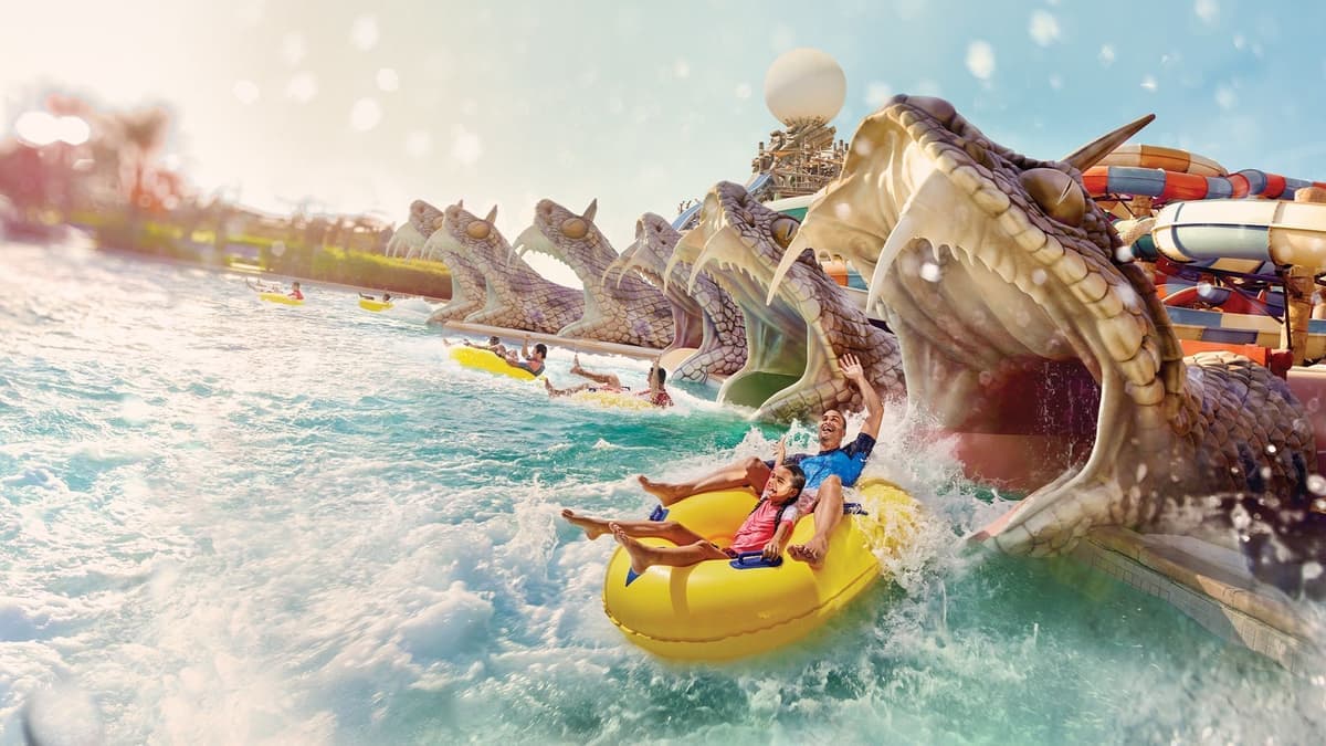 Two Tickets to Yas Waterworld, The Ultimate Water Park in Abu Dhabi