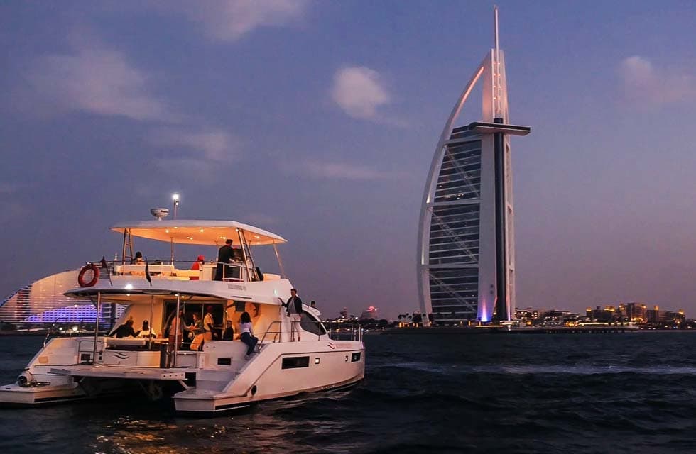 Dubai Marina Sunset Yacht Tour with Live BBQ Gift Voucher - 2 Hours