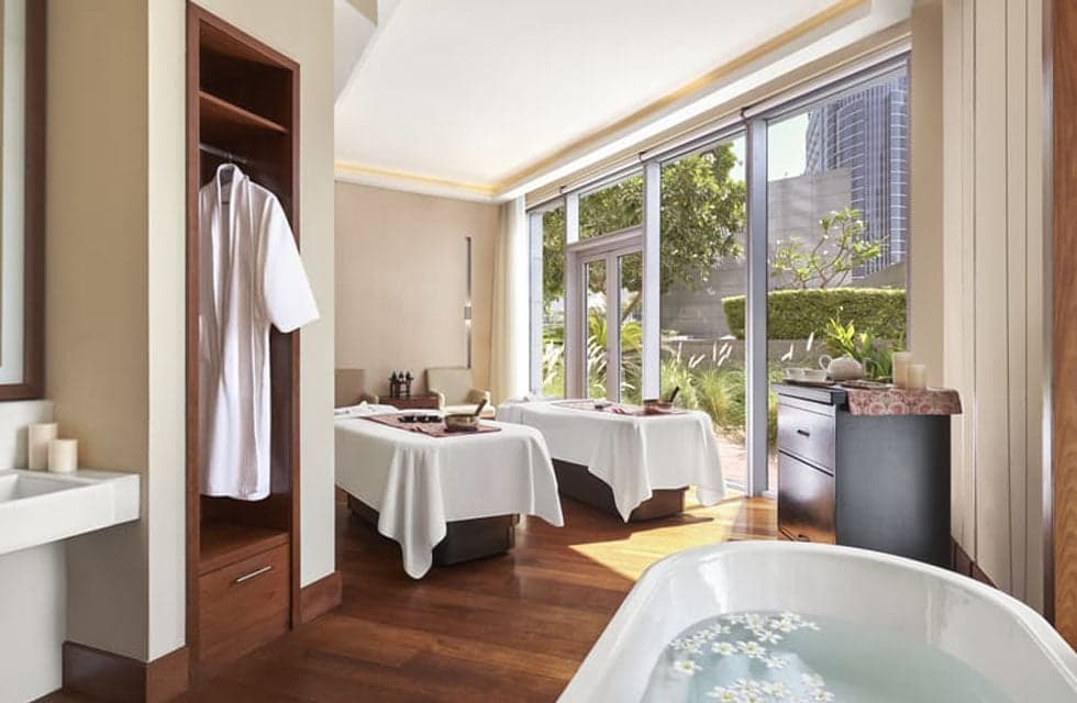 Anantara Spa Downtown Couple Massage with CÉ LA VI Lunch for Two