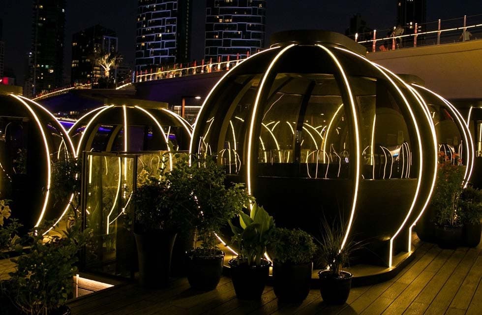 Stunning Ain Dubai Ride with The Pods Dining Experience for Two
