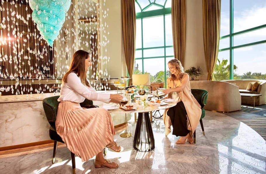 Premium Afternoon Tea for Two at Burj Khalifa, Atlantis The Palm & More