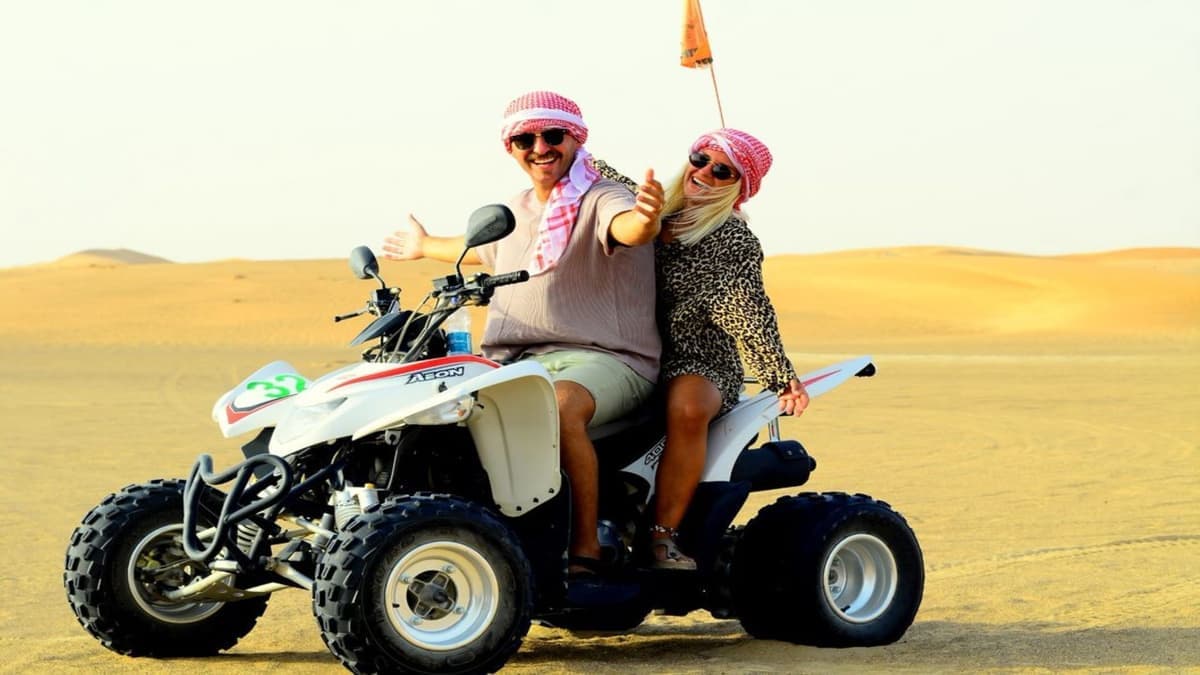 Ras Al Khaimah Afternoon Desert Safari with Dinner for Two