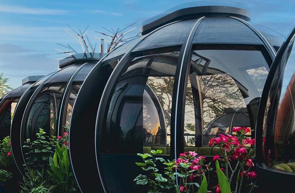 The Pods Dubai Romantic Dinner for Two Skyline Gift Box