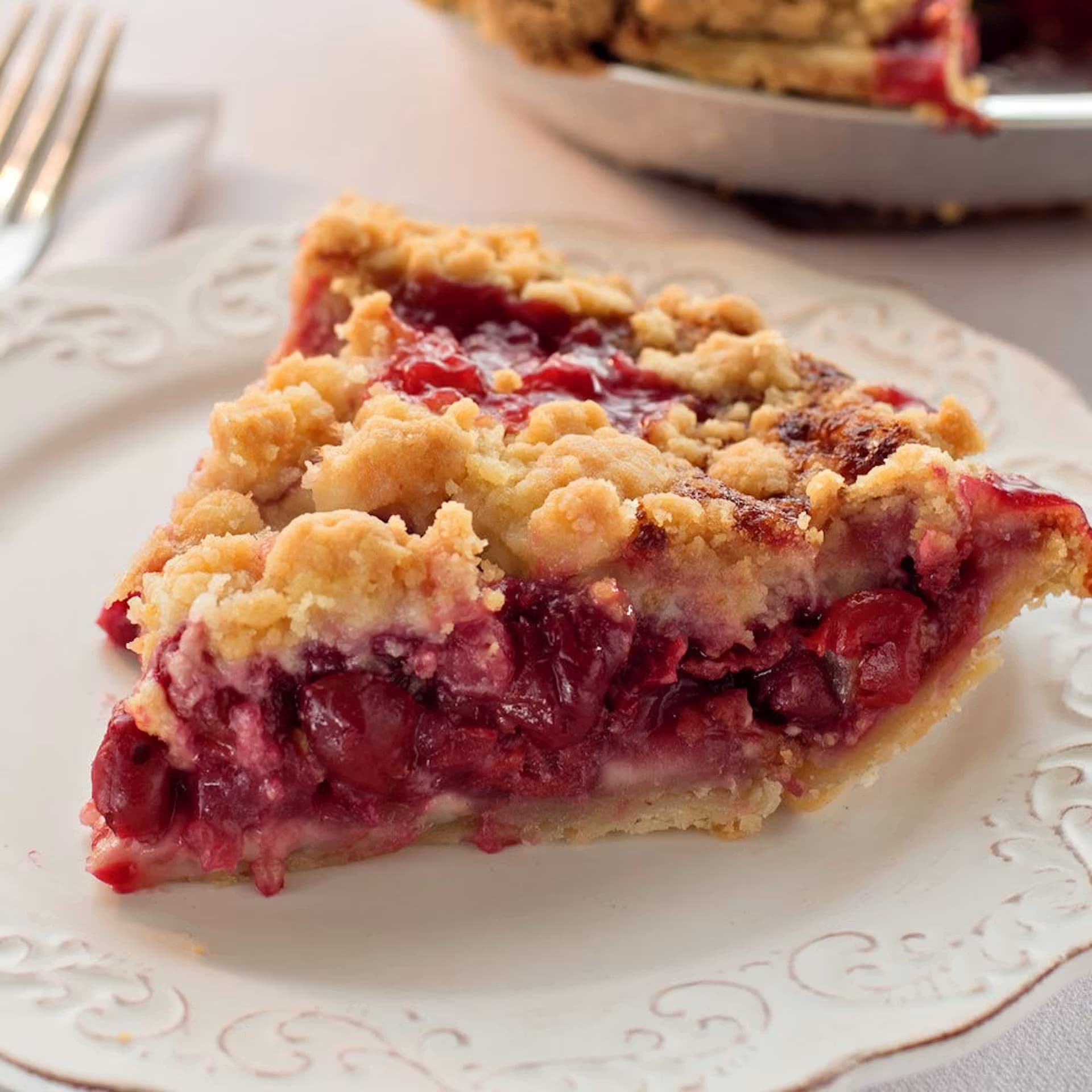 Cherry Crumble Pie — Pair