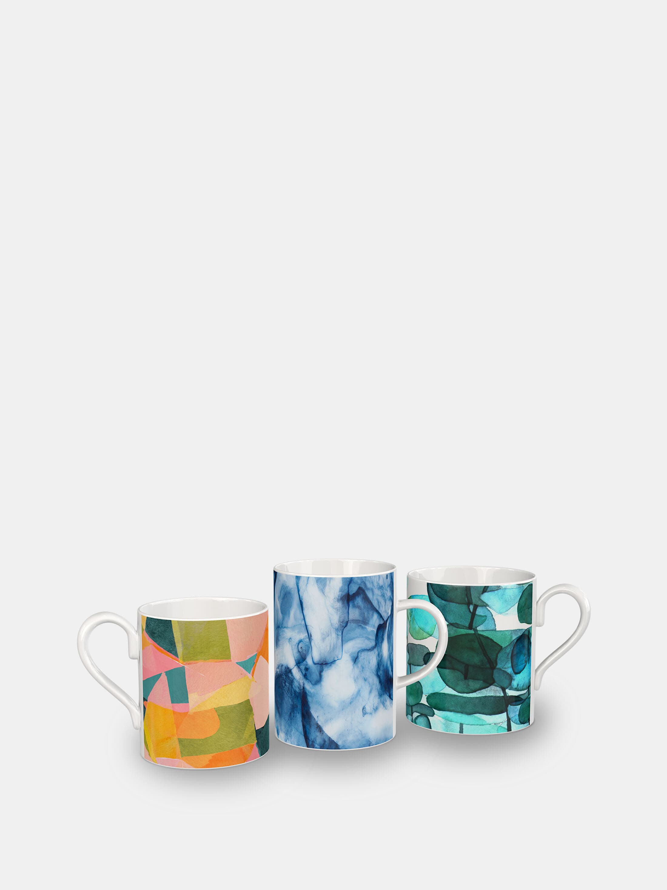 Bone China Mug Trio