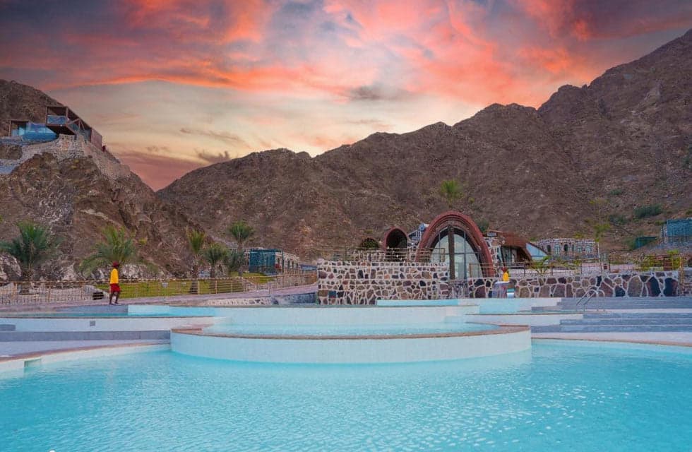 Relaxing One-Night Weekend Stay with Stunning Mountain Views for Two at Dibba Mountain Park