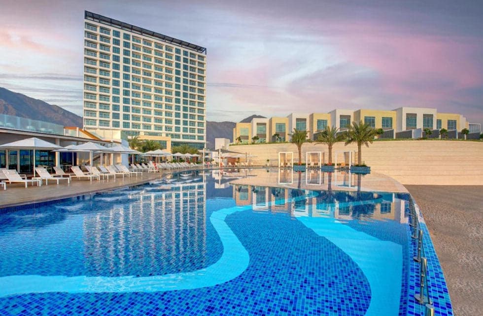 Elegant All-Inclusive One-Night Stay for Two at Royal M Al Aqah Beach