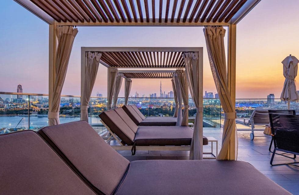 Elegant One-Night Stay with Breakfast for Two at Al Bandar Rotana Creek