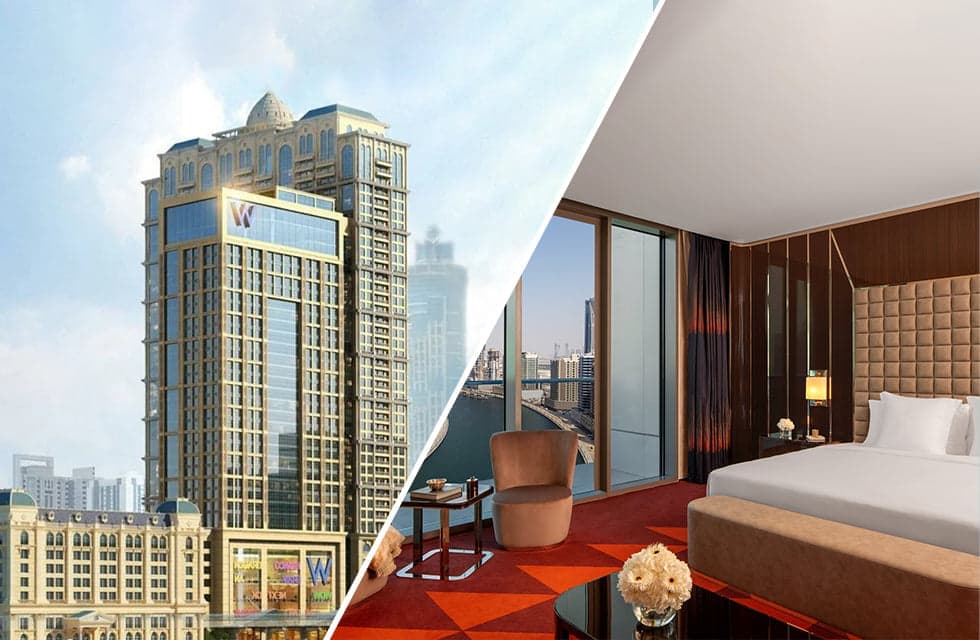 Two Night Hotel Stay in Dubai with Breakfast & Dinner for Two