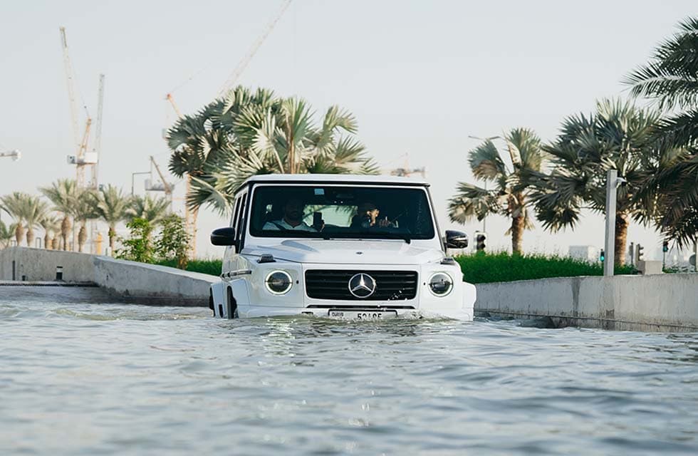 Exhilarating Mercedes G-Class Passenger Experience: Thrill Drive, Gourmet Dining & Videos for Two