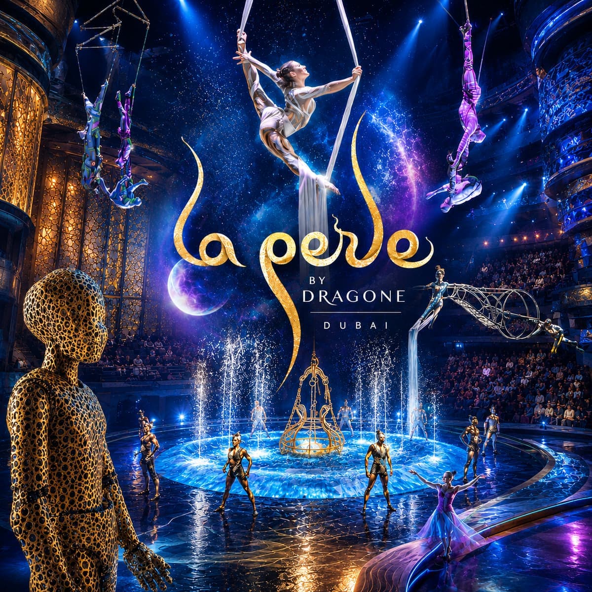 Spectacular La Perle by Dragone Show Ticket with Choice of Silver B, Silver, or Gold Seating