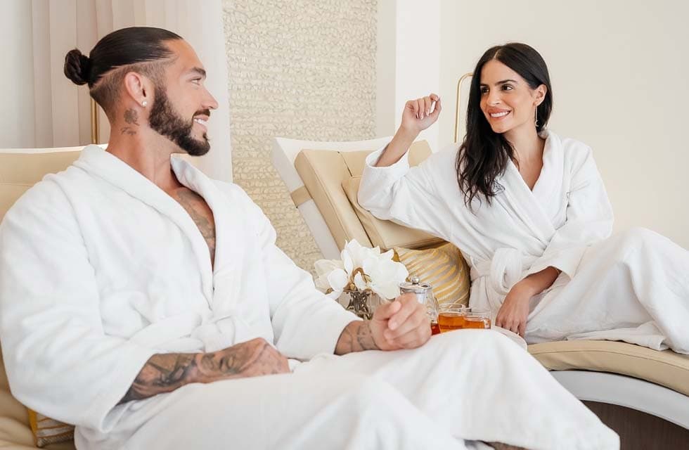 Emily in Paris Afternoon Tea & Relaxing Massage for Two at Paramount Hotel