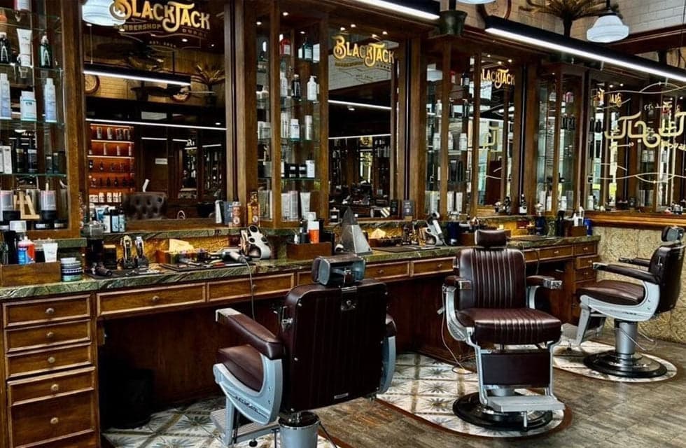 Stylish Men's Haircut at Blackjack Barbershop - Bluewaters