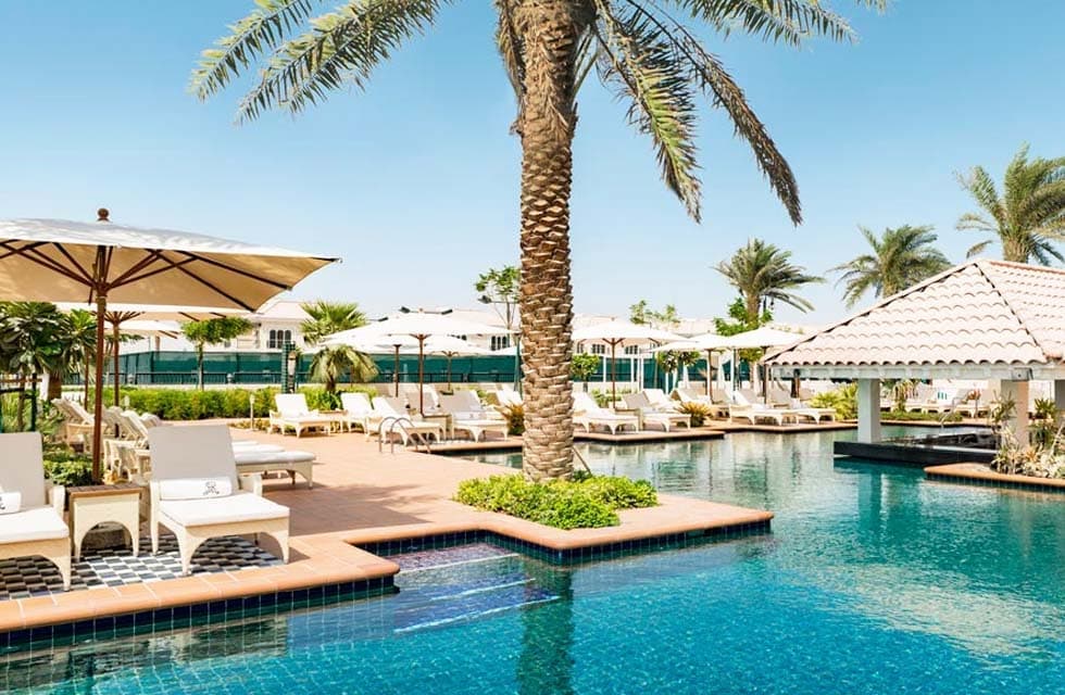 Pool Access for Two with Food and Beverages Credit at Al Habtoor Polo Resort