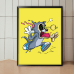 tom yellow frame