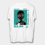 Bulma dragon ball white t shirt