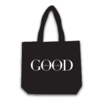 Good vibes only tote bag