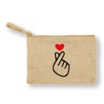 Love hand Pouch