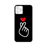 Love hand mobile cover