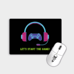 Cyber punk start the game mouse pad